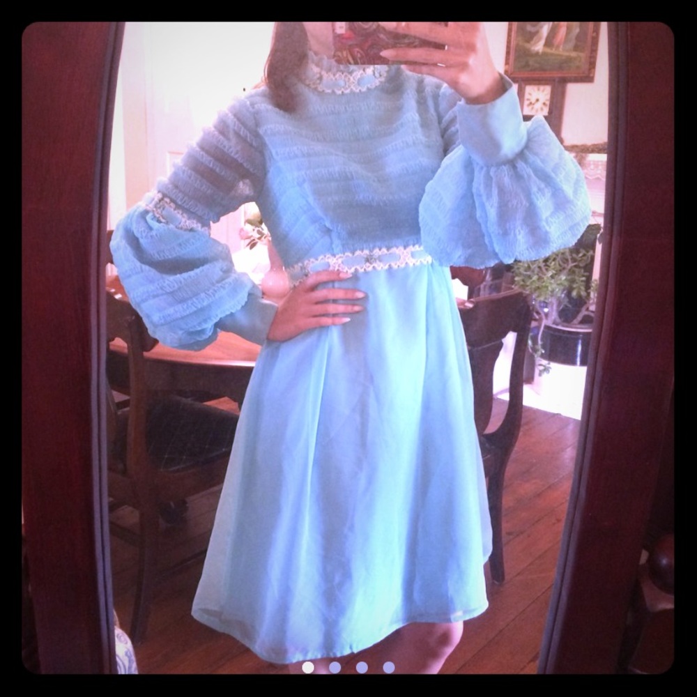 Vintage 1970s Party/Bridesmaid Dress